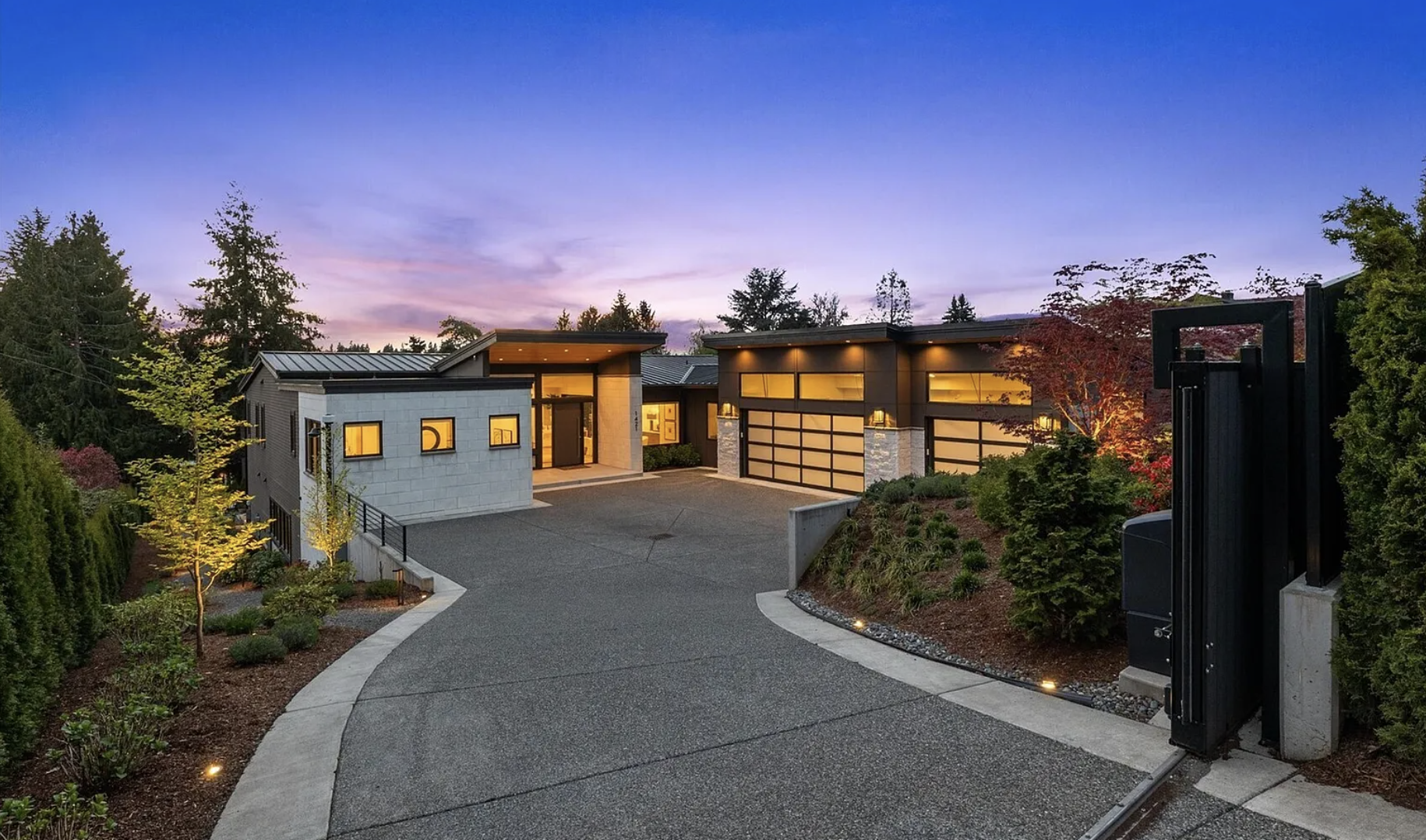 Exterior real estate photo of a Bellevue residence